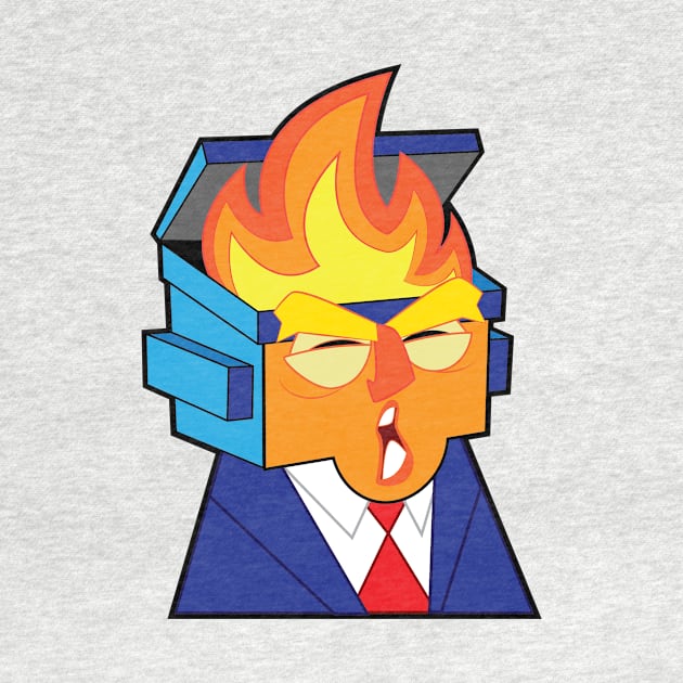 Trumpster Fire by SlurpShop